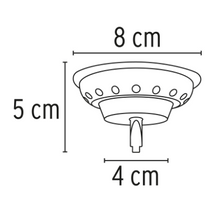 Cargar imagen en el visor de la galería, CANASTILLA REPUESTO, ACERO INOX, P/CONTRACANASTA 3 1/2&#39;&#39; 48021 *
