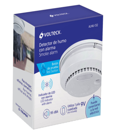 ALARMA DE HUMO, VOLTECK 48023 N