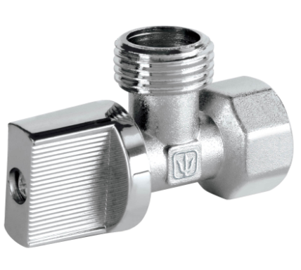 LLAVE ANGULAR, 1/2' X 1/2', 1/4 DE VUELTA, BASIC 48028 *