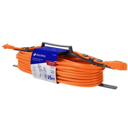 EXTENSIÓN ELÉCTRICA USO RUDO, 25M, CALIBRE 16, VOLTECK 48050 *