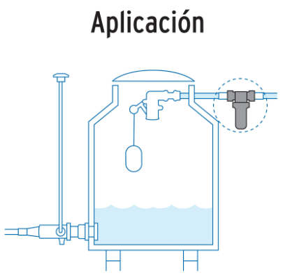 FILTRO DE AGUA PARA TINACO, FOSET 48073 P