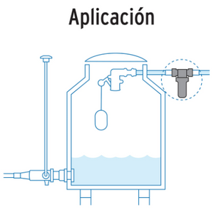 FILTRO DE AGUA PARA TINACO, FOSET 48073 P