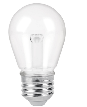 LÁMPARA LED S14 DE 1 W, LUZ CÁLIDA 48077 P