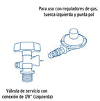 CILINDRO PORTÀTIL PARA GAS LP, 9KG 48107 *