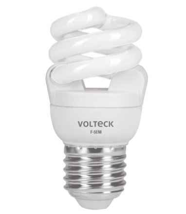 LÁMPARA 5 W, ESPIRAL MINI, LUZ DÍA, T2, EN BLISTER, VOLTECK 48200 *