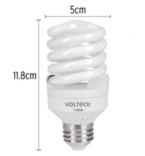 Cargar imagen en el visor de la galería, LÁMPARA 20 W, ESPIRAL MINI,LUZ DÍA, T2, EN BLÍSTER, VOLTECK 48206 P
