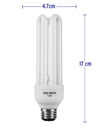 LÁMPARA TRIPLE T4 24W LUZ DE DÍA EN BLÍSTER, VOLTECK 48227 *