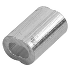 BOLSA CON 50 CASQUILLOS DOBLES DE ALUMINIO, 1/16'', FIERO 48363 P