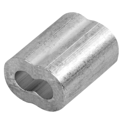 BOLSA CON 50 CASQUILLOS BOBLES DE ALUMINIO, 3/32'' FIERO 48364 P