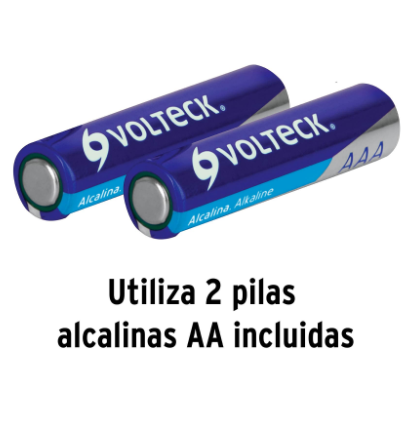 VELA DE LED CON 2 PILAS AA Y SENSOR 48411 *
