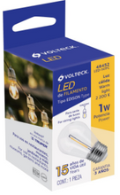 Cargar imagen en el visor de la galería, LAMPARA DE LED S14 DE 1W, LUZ CALIDA 48452 P

