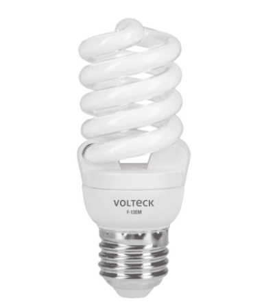 LÁMPARA 13W, ESPIRAL MINI, LUZ DÍA, T2, EN BLÍSTER, VOLTECK 48504 *