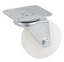 Cargar imagen en el visor de la galería, RODAJA POLIETILENO2-1/2&quot;PISADA 22MM, BUJE FIERO 48626 P

