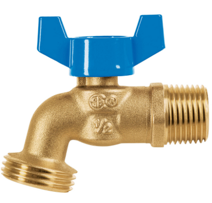 LLAVE DE ESFERA CON ROSCA PARA MANGUERA, 1/2'' 49053 *