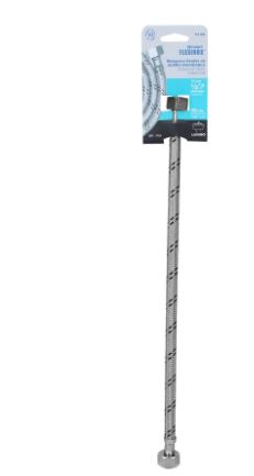MANGUERA DE HULE, 40CM, ACERO INOXIDABLE, USOS GENERALES 49179 *