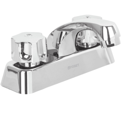 MEZCLADORA PLÁSTICA LAVABO, CUELLO CORTO, MANERALES ESTÁNDAR 49281 P