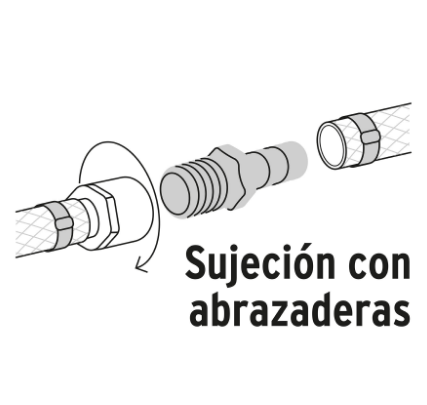 ADAPTADOR PARA POLIDUCTO 1/2'' PARA POLIDUCTO, FOSET 49305 N