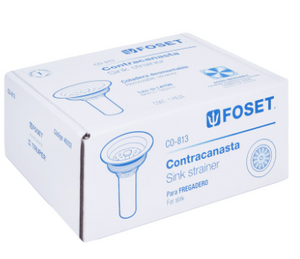 CONTRACANASTA DE ACERO INOXIDABLE CON TUBO DE LATON 49352 P