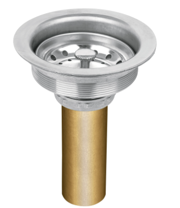 CONTRACANASTA DE ACERO INOXIDABLE CON TUBO DE LATON 49352 P