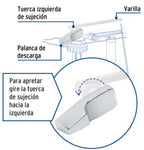 PALANCA DE PLÁSTICO PARA WC, FOSET 49504 P