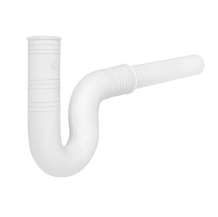 CÉSPOL FLEXIBLE PARA LAVABP, PVC C/EXT 20CM 1 1/4'' FOSET 49947 *