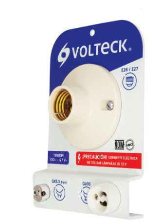 PROBADOR DE LÁMPARAS, BASES E25, E27, GX5.3 Y GU10, VOLTECK 56005 N