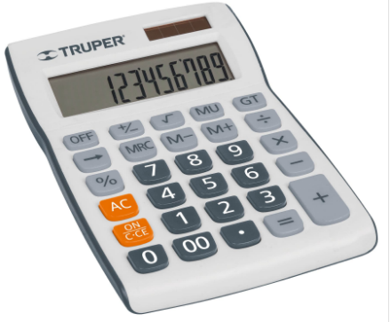 CALCULADORA 19CM DE ESCRITORIO 60482 *