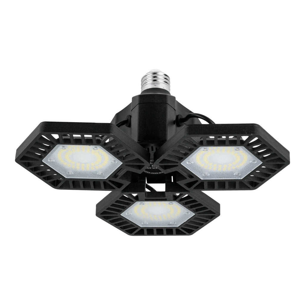 LUMINARIO DE LED 65 W, ALUMINIO CON 3 PANELES ABATIBLES 46587 N