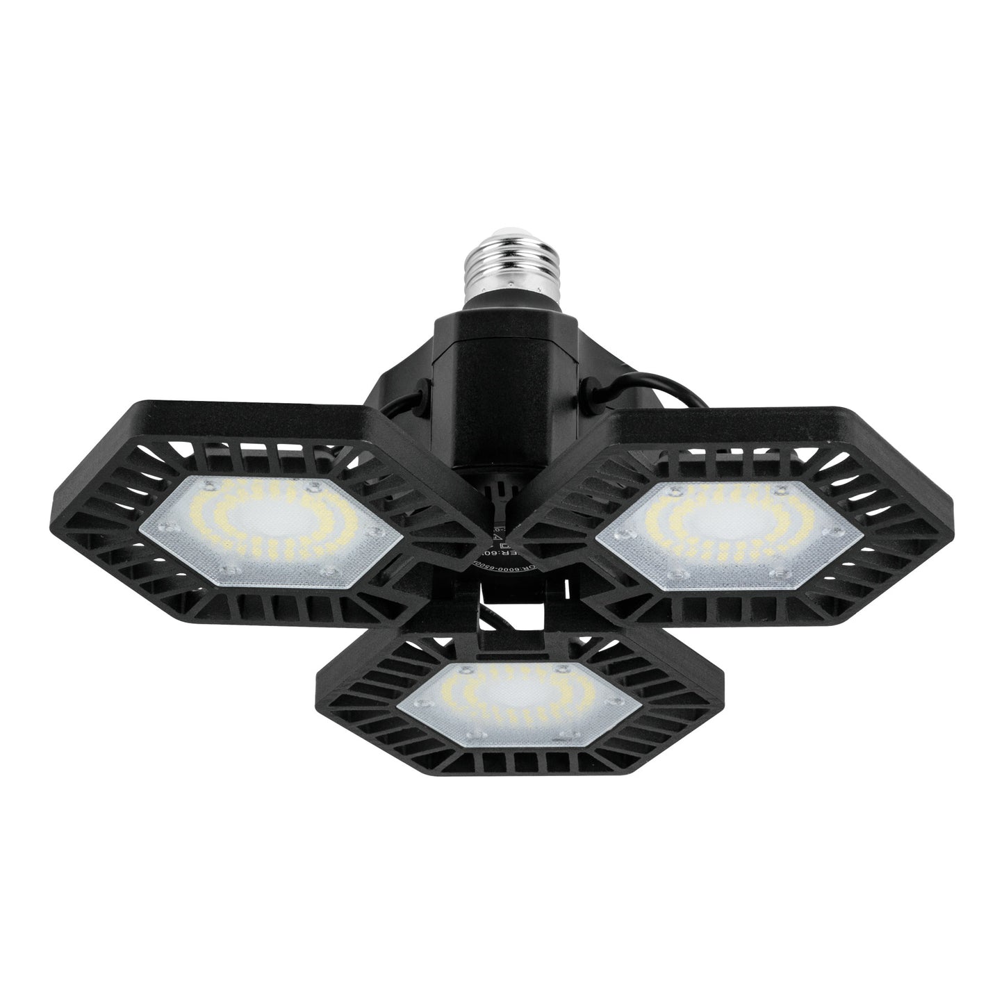 LUMINARIO DE LED 65 W, ALUMINIO CON 3 PANELES ABATIBLES 46587 N
