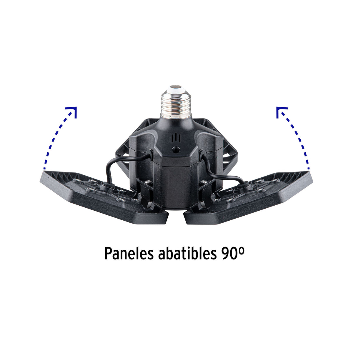 LUMINARIO DE LED 65 W, ALUMINIO CON 3 PANELES ABATIBLES 46587 N