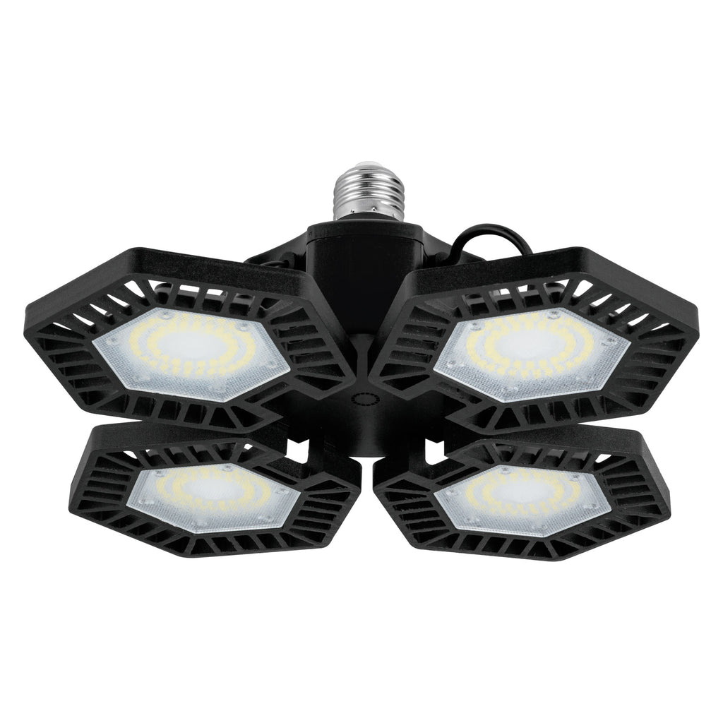LUMINARIO DE LED 100 W, ALUMINIO CON 4 PANELES ABATIBLES 46588 N