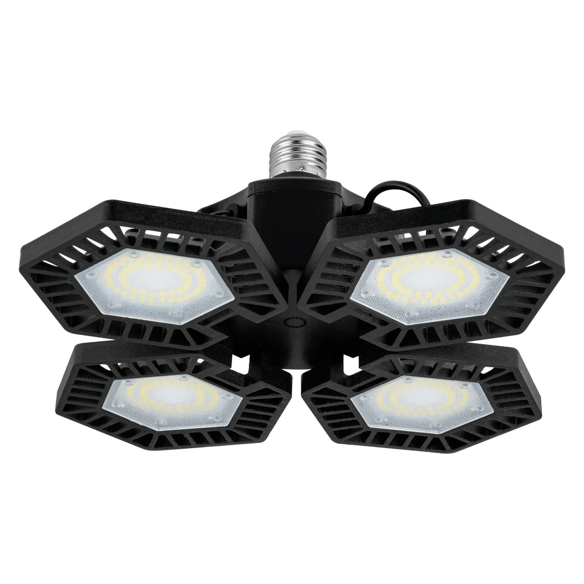 LUMINARIO DE LED 100 W, ALUMINIO CON 4 PANELES ABATIBLES 46588 N
