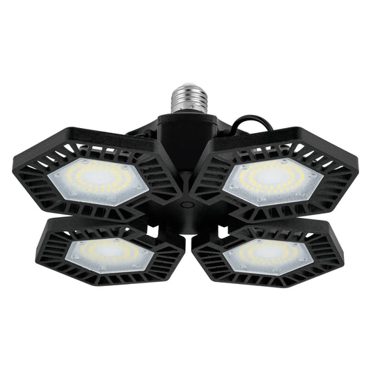 LUMINARIO DE LED 100 W, ALUMINIO CON 4 PANELES ABATIBLES 46588 N