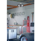 LUMINARIO DE LED 100 W, ALUMINIO CON 4 PANELES ABATIBLES 46588 N