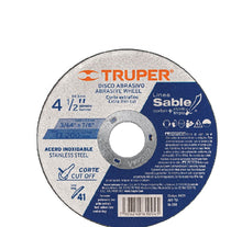 Cargar imagen en el visor de la galería, DISCO DE CORTE EXTRAFINO 4 1/2&quot; PARA ACERO INOXIDABLE 11635 P
