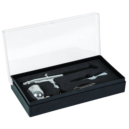 PISTOLA AEROGRÁFICA DE GRAVEDAD VASO MULTIPOSICIÓN, TRUPER 11859 P