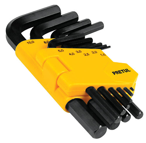 JUEGO DE 10 LLAVES ALLEN STANDARD CON ORGANIZADOR  21854 P