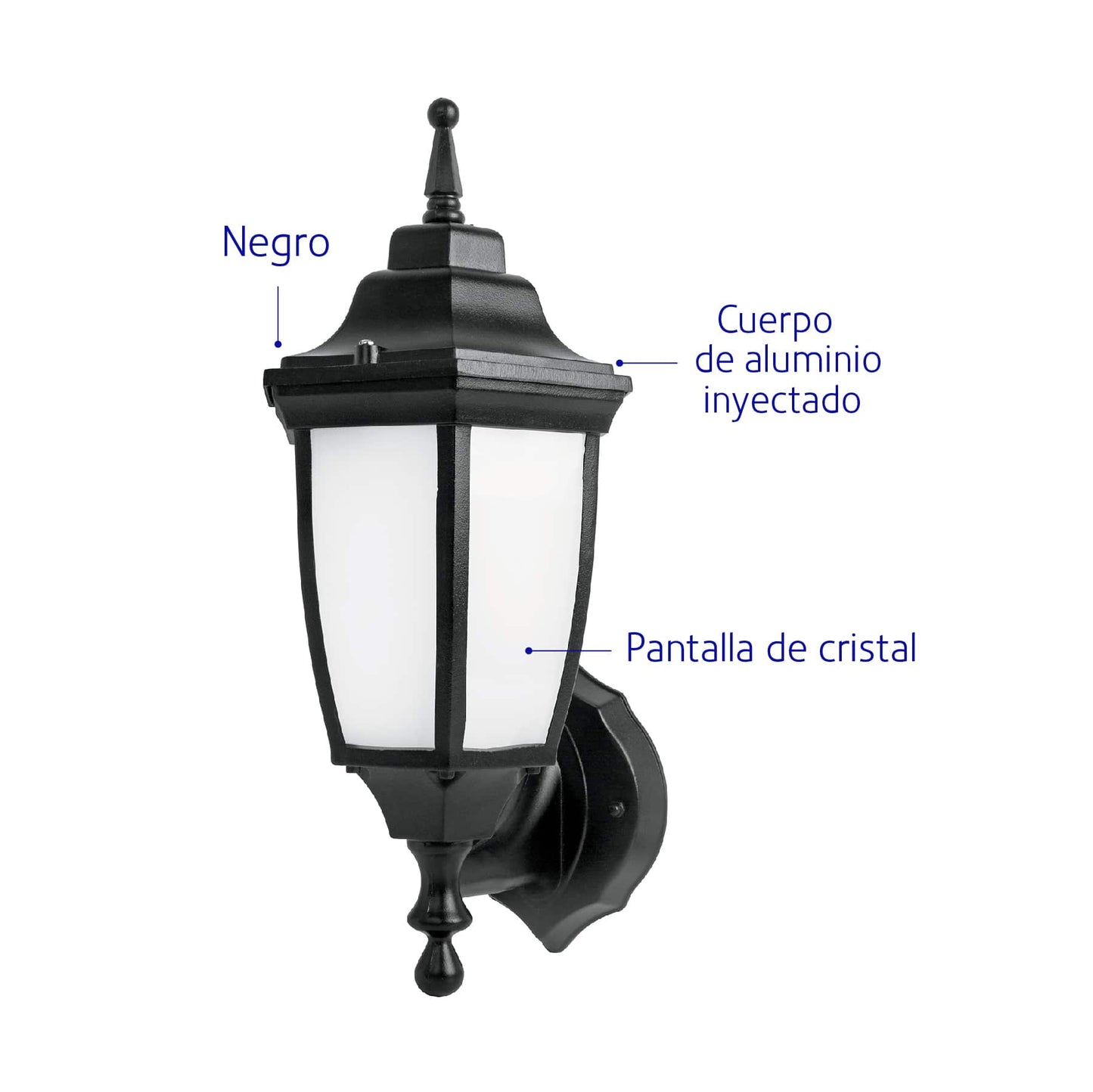 ARBOTANTE FAROL SOPORTADO DE LED