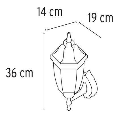 ARBOTANTE FAROL SOPORTADO DE LED