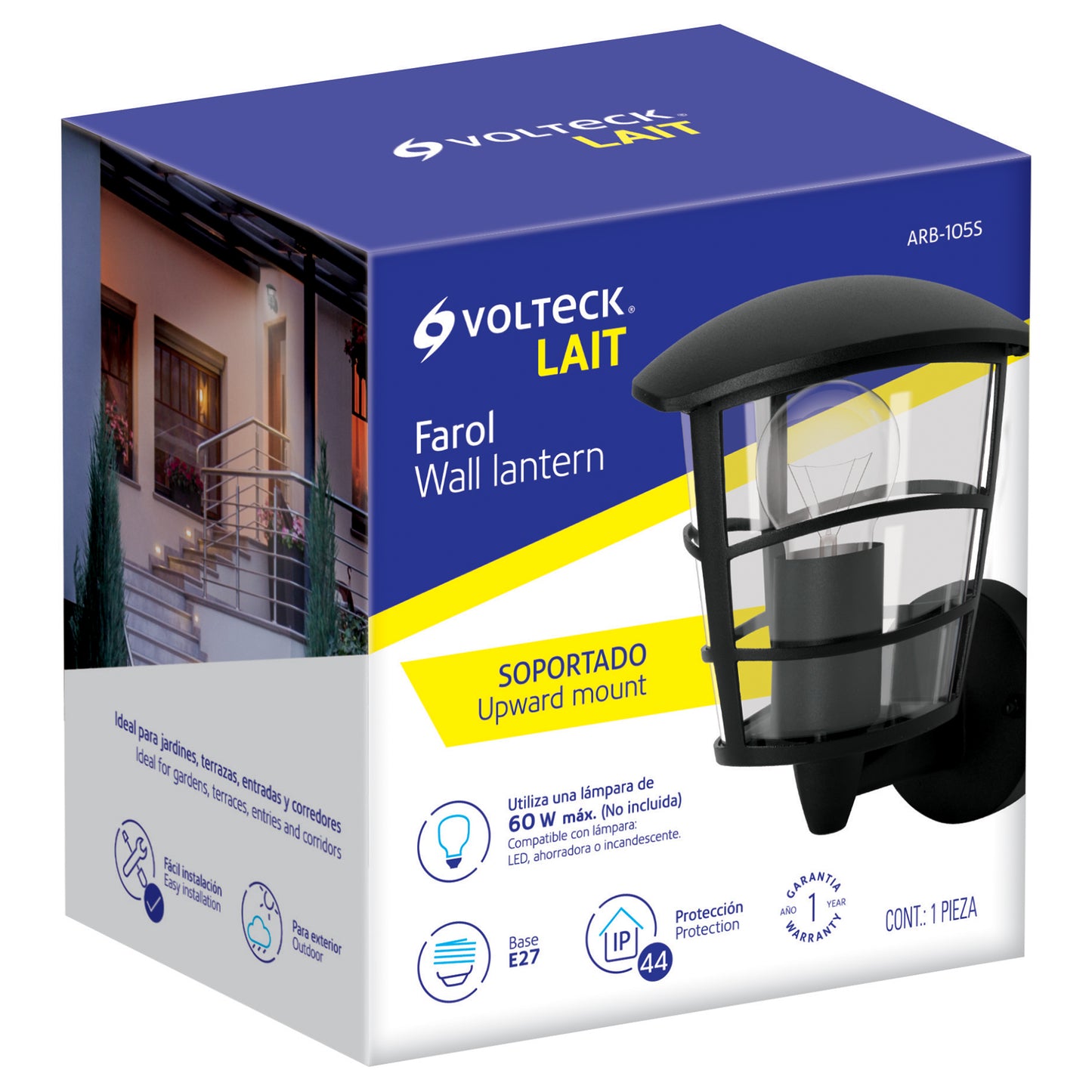 ARBOTANTE FAROL SOPORTADO MODERNO