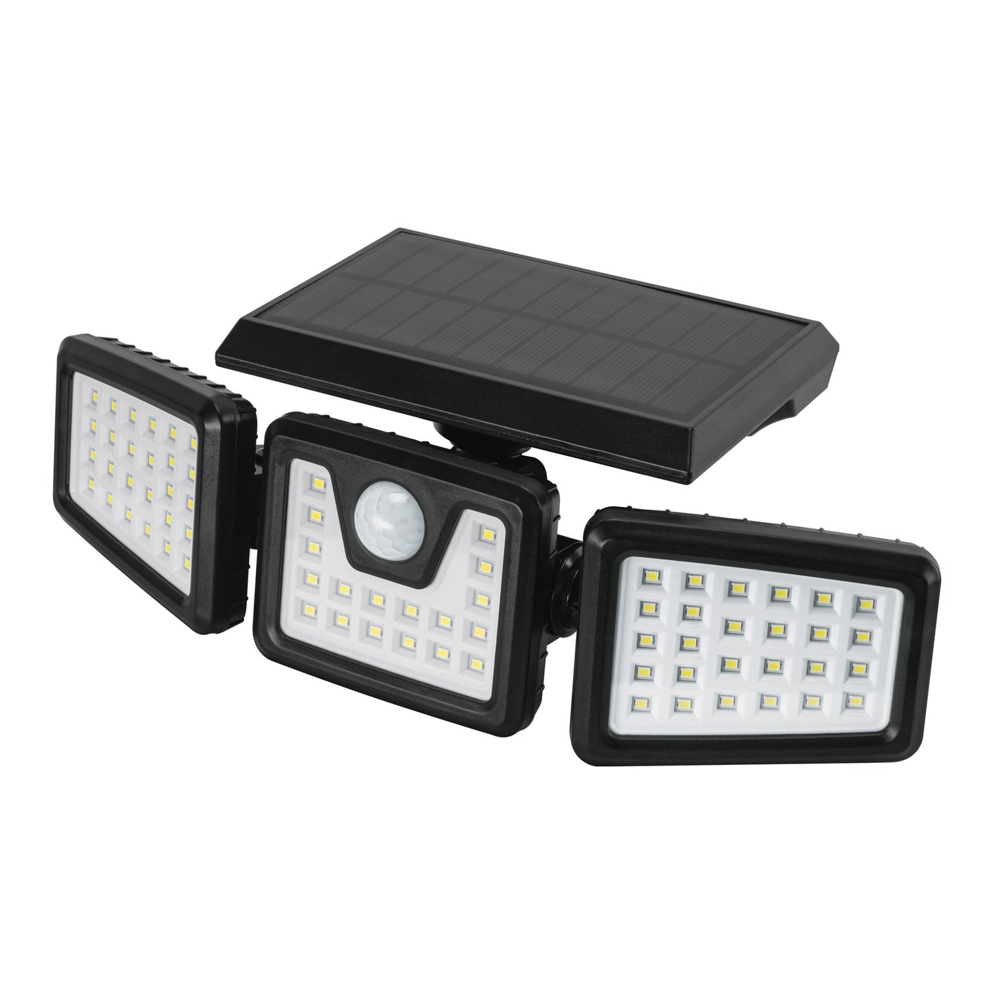 LUMINARIO SOLAR LED 7 W CON SENSOR DE MOVIMIENTO, VOLTECK 49782 *