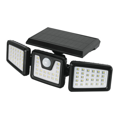LUMINARIO SOLAR LED 7 W CON SENSOR DE MOVIMIENTO, VOLTECK 49782 *