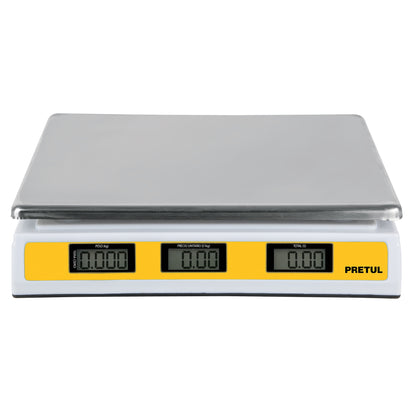 BÁSCULA ELECTRÓNICA CAPACIDAD 40 KG, PRETUL 29966 *