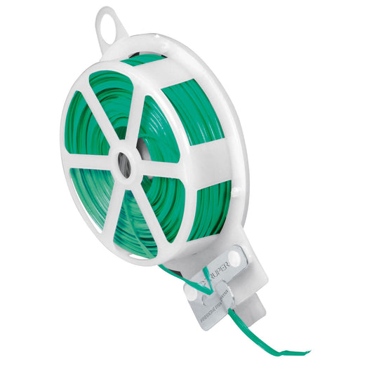 CARRETE CON 30M DE ALAMBRE FORRADO MULTIUSOS, TRUPER 12322 *