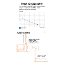 Cargar imagen en el visor de la galería, BOMBA ELÉCTRICA PERIFÉRICA PARA AGUA 1/2 HP 49877 P
