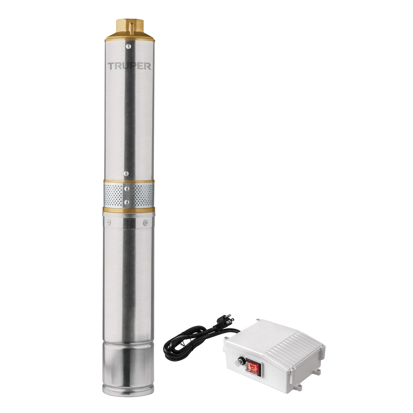 BOMBA SUMERGIBLE TIPO BALA PARA AGUA LIMPIA 3/4 HP