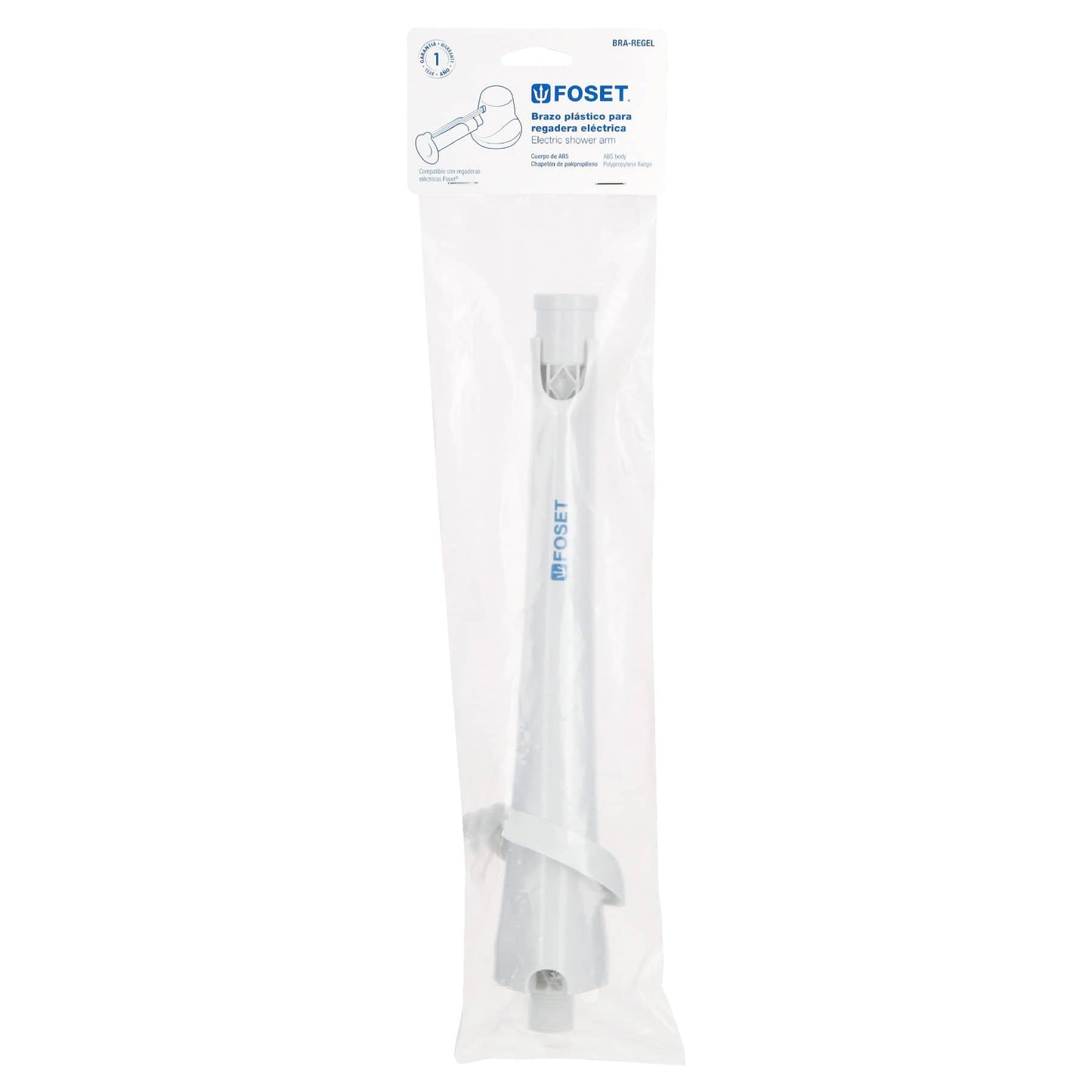 BRAZO DE PLASTICO PARA REGADERA ELECTRICA 49494 N