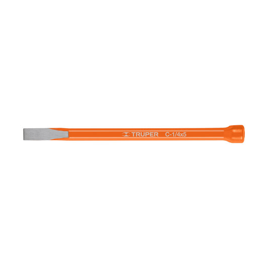 CINCEL DE CORTE FRÌO DE 1/4 X 5', TRUPER 12100 N