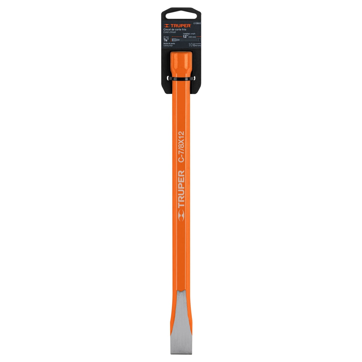 CINCEL DE CORTE FRIO DE 7/8 X 12'', TRUPER,  12157 N