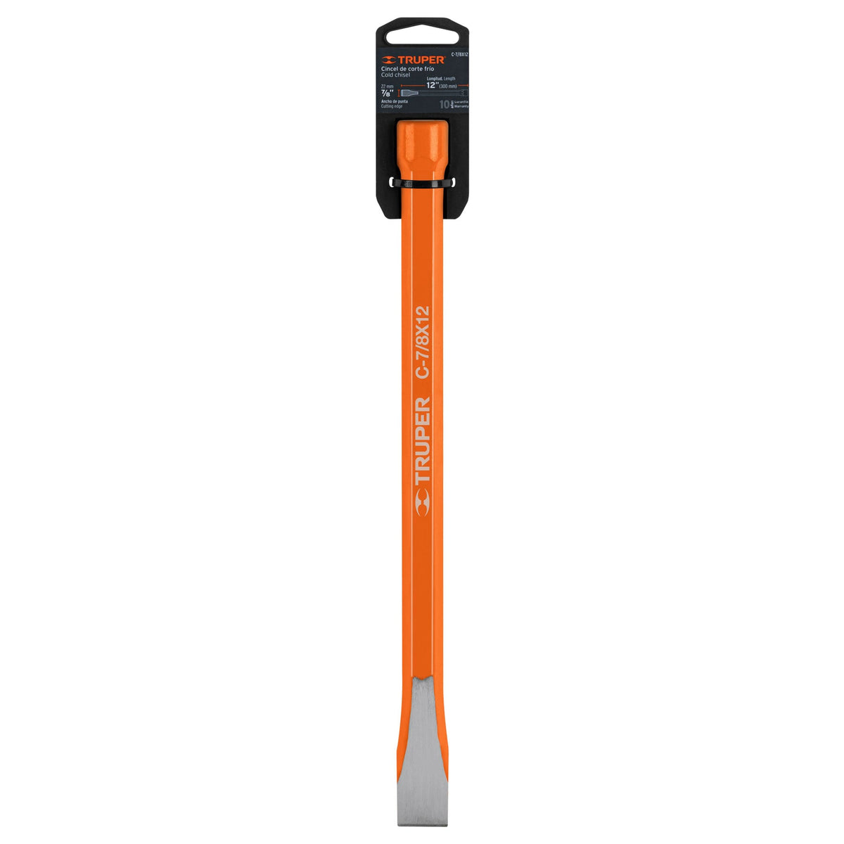 CINCEL DE CORTE FRIO DE 7/8 X 12'', TRUPER,  12157 N